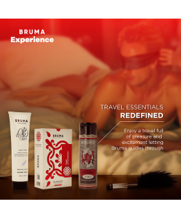 BRUMA XPERIENCE - KIT TENTAZIONE DOLCE ALLA FRAGOLA CON POTENZIATORE DI ORGASMO