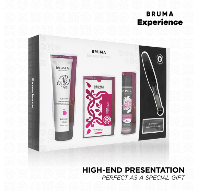 BRUMA XPERIENCE - KIT TENTAZIONE SWEET GUM CON POTENZIATORE DI ORGASMO
