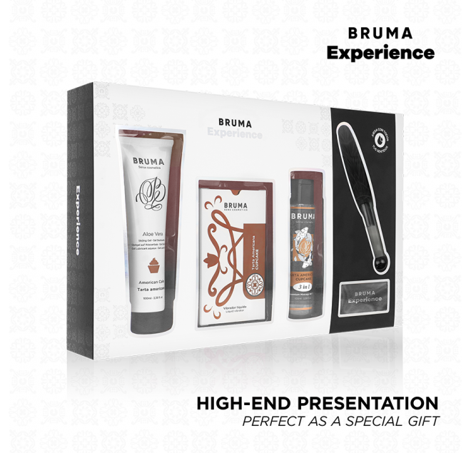 BRUMA XPERIENCE - KIT DOLCE TENTAZIONE TORTA AMERICANA VIBRO-ORGASMICA