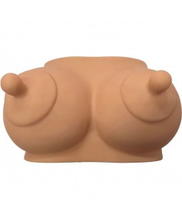 DIABLO PICANTE - SALVADANAIO A FORMA DI SENO TONO CHIARO