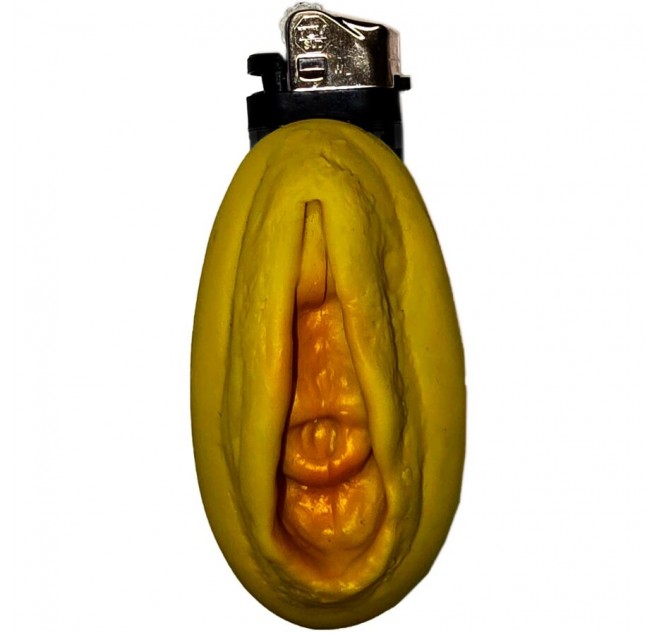 DIABLO PICANTE - ACCENDINO VAGINA COLOR ORO