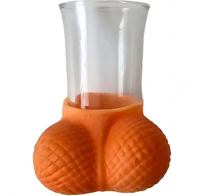 DIABLO PICANTE - BICCHIERE DA SHOT IN VETRO CON UOVA NATURALI