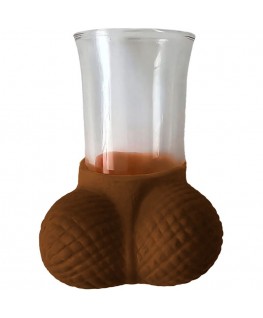 DIABLO PICANTE - BICCHIERE DA SHOT IN VETRO CON UOVA MULATO