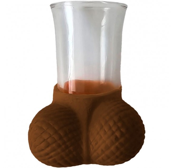 DIABLO PICANTE - BICCHIERE DA SHOT IN VETRO CON UOVA MULATO