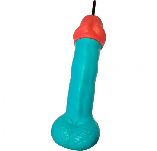 DIABLO PICANTE - COPPA PER PENE IN PLASTICA BLU