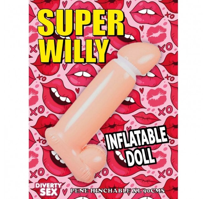 DIABLO PICANTE - PENE GONFIABILE 100 CM