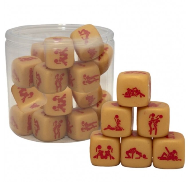 DIABLO PICANTE - DADI DELL'ORGOGLIO DELLA DONNA - POSIZIONI DELL'AMORE