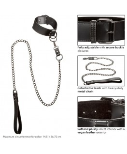 CALEXOTICS - EUPHORIA COLLARE CON GUINZAGLIO A CATENA