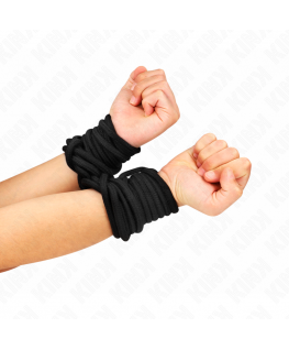 KINK - CORDA IN COTONE 10 METRI NERA