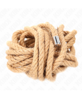 KINK - CORDA DI CANAPA CON TESTA IN METALLO 5 METRI