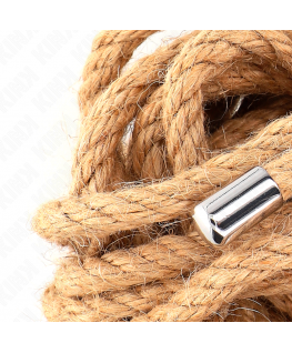 KINK - CORDA DI CANAPA CON TESTA IN METALLO 5 METRI