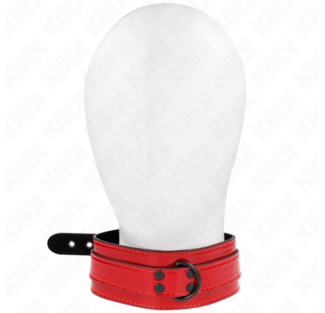 KINK - COLLANA REGOLABILE VINO ROSSO 37,5-49,5 CM X 5 CM