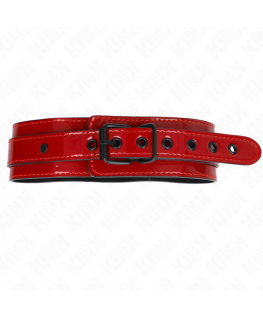 KINK - COLLANA REGOLABILE VINO ROSSO 37,5-49,5 CM X 5 CM