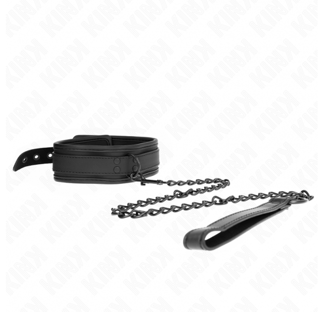 KINK - COLLARE BONDAGE IN NEOPRENE MODELLO 1 CON CINTURA 78 CM REGOLABILE 37,5 X 49,5 CM