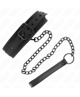 KINK - COLLARE BONDAGE IN NEOPRENE MODELLO 1 CON CINTURA 78 CM REGOLABILE 37,5 X 49,5 CM