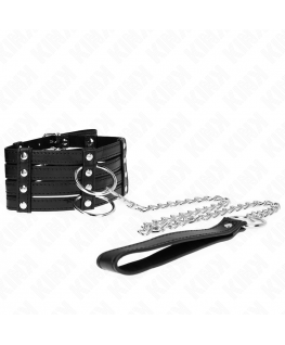 KINK - COLLANA CON CINTURA 65 CM STILE SUB REGOLABILE 35-51 CM X 7 CM