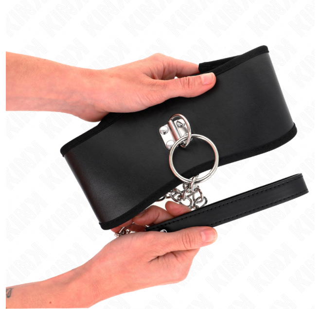 KINK - COLLANA 65 CM CON CINTURINO LARGO REGOLABILE 40-55 CM X 10 CM