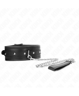 KINK - COLLANA CON CINTURINO CON FIBBIA LUCIDA 65 CM 48.5 CM X 5.3 CM