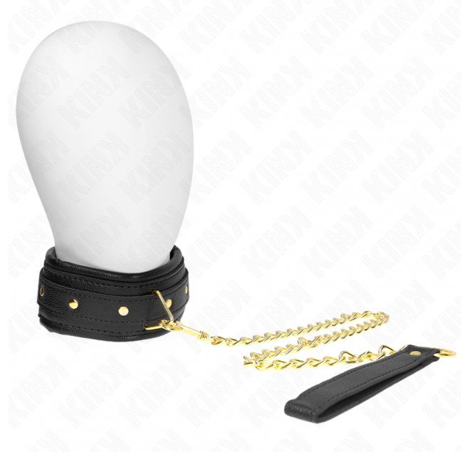 KINK - COLLANA CON CINTURINO IN SIMILPELLE SPUGNA MODELLO 1 REGOLABILE 37-54 CM X 3 CM