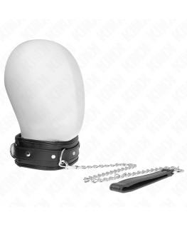 KINK - COLLANA CON CINTURINO IN SIMILPELLE SPUGNA MODELLO 3 REGOLABILE 37-54 CM X 3 CM