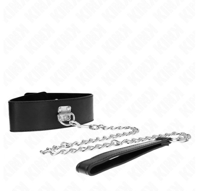 KINK - COLLARE MODELLO BASE CON GUINZAGLIO 65 CM MODELLO 0