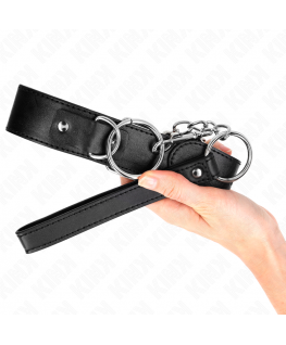 KINK - COLLARE MODELLO BASE CON GUINZAGLIO MODELLO 4 REGOLABILE 36-43 CM