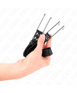 KINK - GANCIO IN METALLO REGOLABILE 36-52 CM