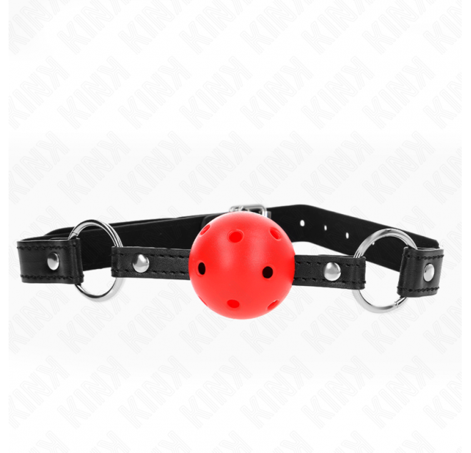 KINK - PALLA CAVA DURA ROSSA 4,5 CM MODELLO GAG 1 63,5 X 2 CM