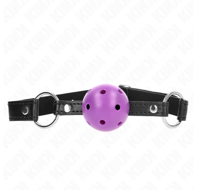 KINK - PALLA DURA CAVA VIOLA 4.5 CM BAVAGLIO 63.5 X 2 CM