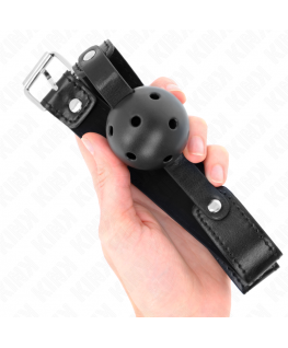 KINK - PALLA TRASPIRANTE NERA 4,5 CM BAVAGLIO 65 x 2,5 CM