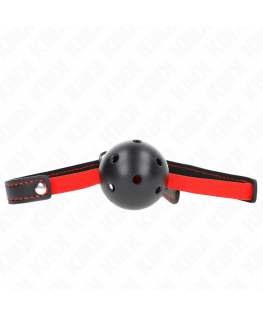 KINK - BAVAGLIO HOLLOW HARD BOCCA 4,5 CM CON CINTURA ELASTICA 56 x 1,5 CM