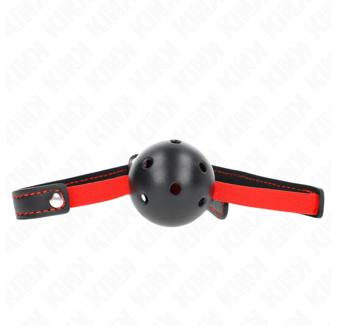 KINK - BAVAGLIO HOLLOW HARD BOCCA 4,5 CM CON CINTURA ELASTICA 56 x 1,5 CM