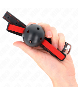 KINK - BAVAGLIO HOLLOW HARD BOCCA 4,5 CM CON CINTURA ELASTICA 56 x 1,5 CM