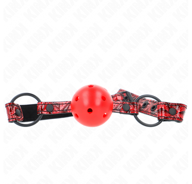 KINK - PALLA CON MOTIVO A DIAMANTI 4.5 CM MODELLO GAG 1 64.5 CM REGOLABILE 42-60 CM