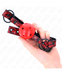 KINK - PALLA CON MOTIVO A DIAMANTI 4.5 CM MODELLO GAG 1 64.5 CM REGOLABILE 42-60 CM