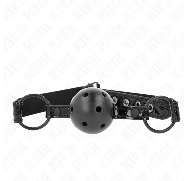 KINK - PALLA CON FANTASIA DIAMANTATA 4.5 CM MODELLO GAG 3 64.5 CM REGOLABILE 42-60 CM