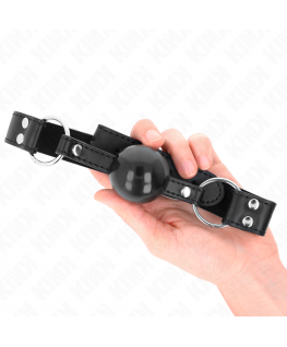 KINK - PALLA MORBIDA E SOLIDA BAVARO 4 CM CON CINTURINO IN SIMILPELLE 62 x 2,5 CM REGOLABILE 42-58 CM