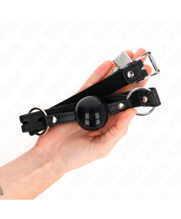 KINK - BALLA IN TPE 4 CM CON SERRATURA NERA 60 x 2 CM