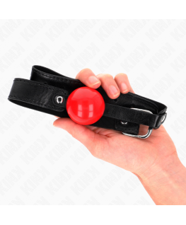 KINK - PALLA MORBIDA IN TPE 4 CM MODELLO GAG 1 66 x 2,5 CM REGOLABILE 41-61 CM