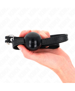KINK - PALLA SINGOLA NERA GAG 4 CM 65 x 1,5 CM