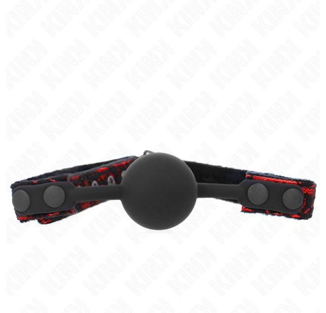 KINK - SFERA IN SILICONE SCANDALO 4 CM MODELLO GAG 1 65 x 2 CM