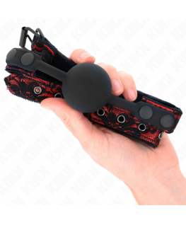 KINK - SFERA IN SILICONE SCANDALO 4 CM MODELLO GAG 1 65 x 2 CM