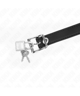 KINK - MODELLO 1 PALLA IN SILICONE 4 CM GAG CON SERRATURA 60 x 2 CM