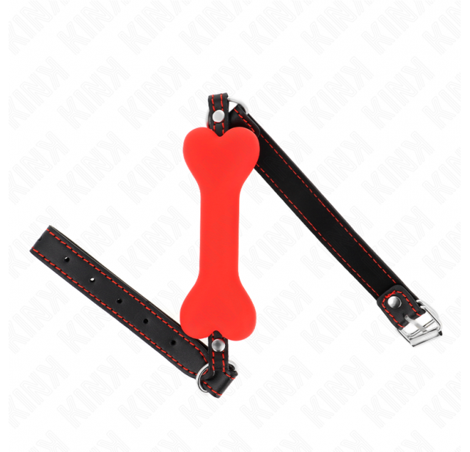 KINK - OSSO ROSSO 12 CM BAVAGLIO 63 x 2 CM