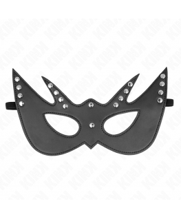 KINK - MASCHERA PIPISTRELLO CON RIVETTI 23 x 15 CM