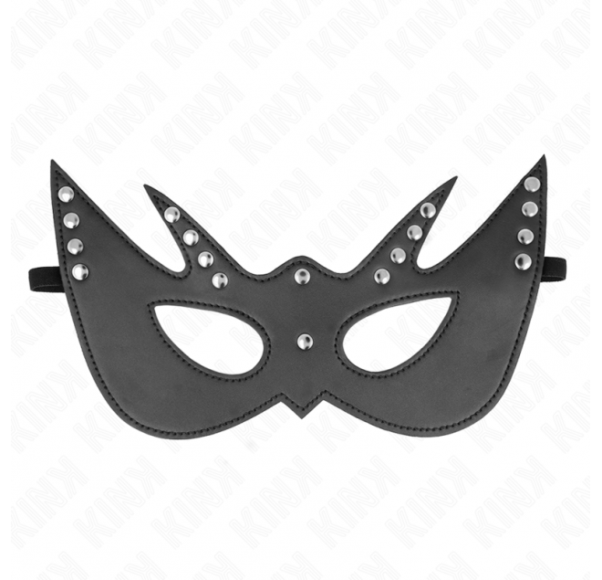 KINK - MASCHERA PIPISTRELLO CON RIVETTI 23 x 15 CM