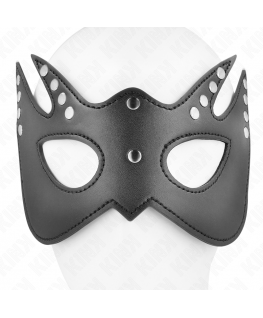 KINK - MASCHERA PIPISTRELLO CON RIVETTI 23 x 15 CM