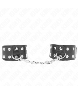 KINK - CINTURINI CON DOPPIA LINEA DI BORCHIE REGOLABILI NERO KINK - CINTURINI CON DOPPIA LINEA DI BORCHIE REGOLABILI NERO che trovi in offerta solo su SexyShopOnline a -35% di sconto
