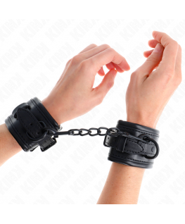 KINK - RESISTENZA DA POLSO NERA REGOLABILE 20-30 CM X 6 CM