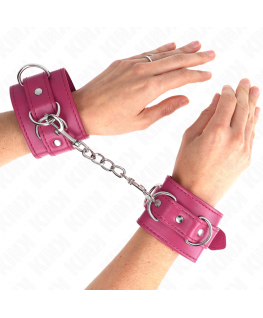 KINK - RESISTENZA DA POLSO CON 3 ANELLI A D REGOLABILE ROSA 17.5-25 CM X 6 CM